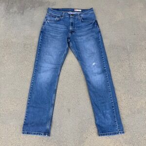 Wrangler Athletic Fit Men's Blue Denim Jeans Size 31x30